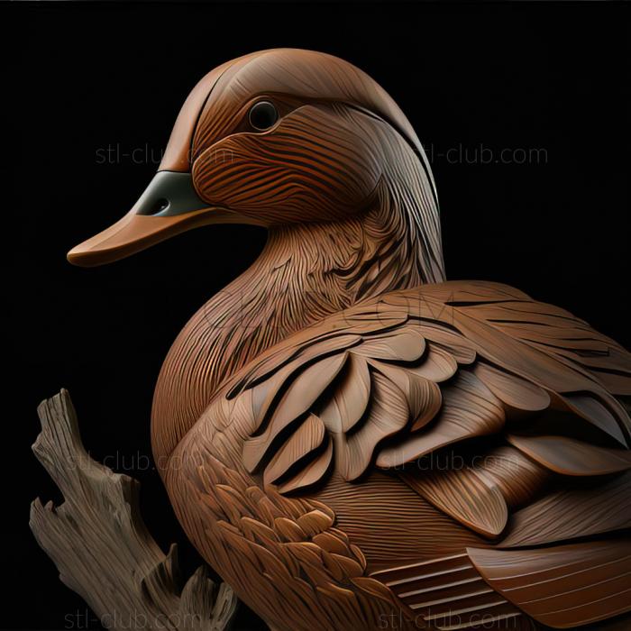 3D model st widgeon (STL)